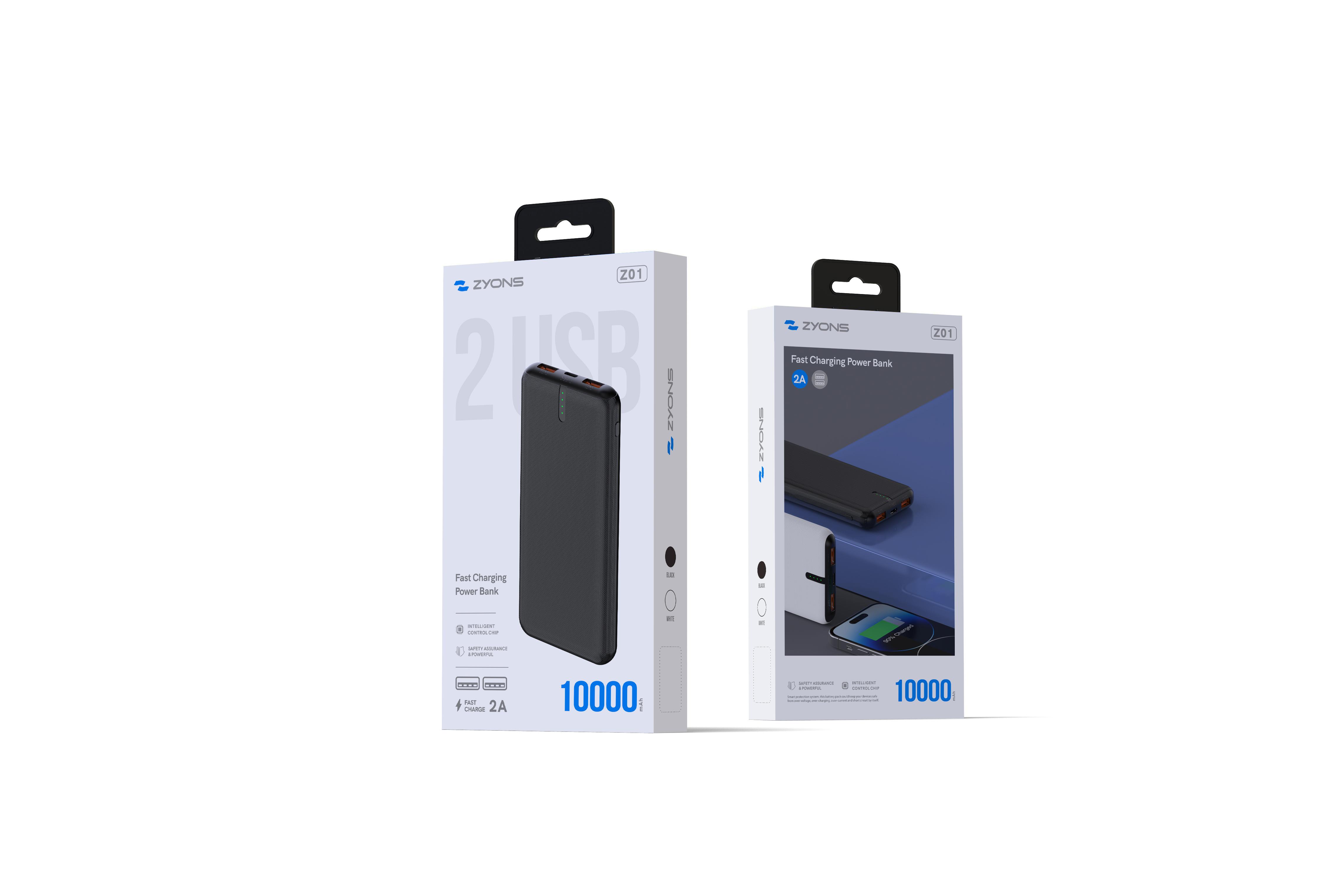 Z01 Power Bank 10000mAh